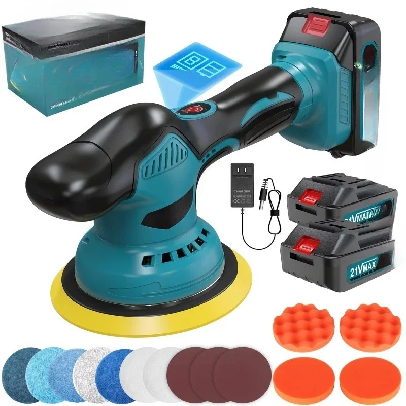 Portable Mini Polishing Polisher Car 6-inch Electric Double Action Car Polisher for Detail