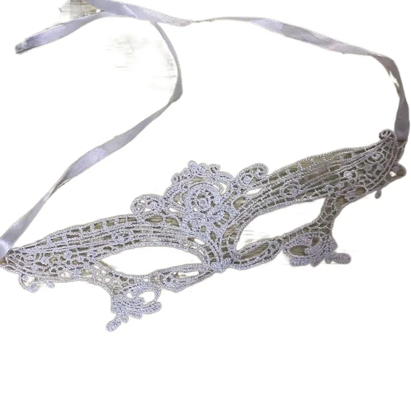 Mode Masken Sexy Schwarz Spitze Königin Hohl Maske Frauen Maskerade Cosplay Augenmaske Dessous Halloween Zubehör Gothic Fetisch