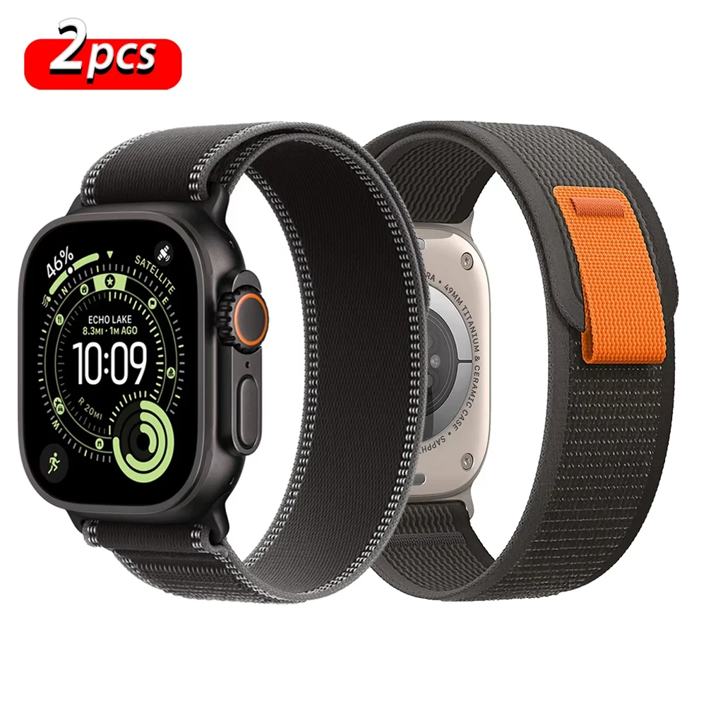 Trail Alpine Armbänder für Apple Watch Ultra 3 2 Band 49mm 46mm 45mm 44mm 42mm 41mm 40mm Armband Correa iWatch 11 SE3 10 9 8 7 6 5