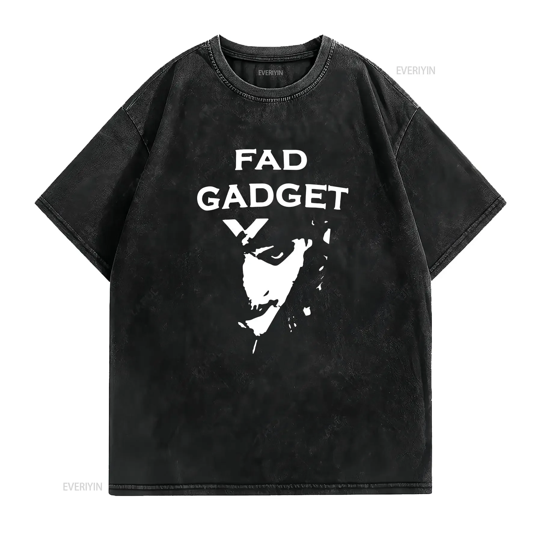 NWT 922398379 Fad Gadget art graphic T Shirt Size S 5XL vintage Washed streetwear Top For Everyday Wear Slightly Stylish