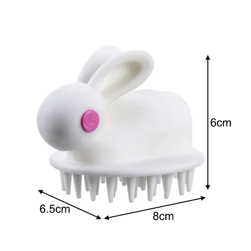 Silicone Bath Brush for Kids Adult Soft Shampoo Massage Brushes Girl Boy Shower Head Body Hair Washing Wipe Comb Baby Care Tools