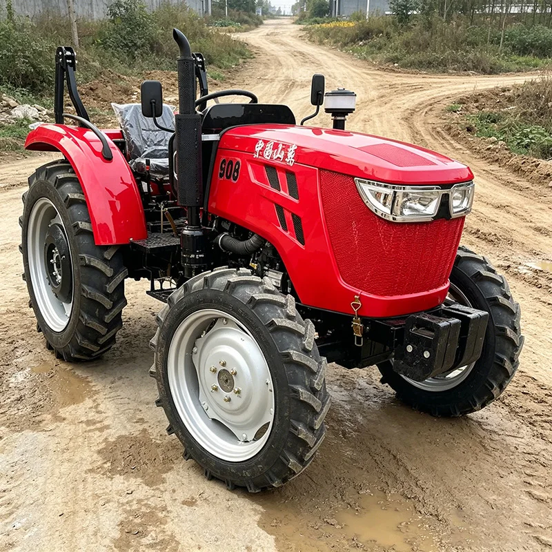 

Customized Agricultural Four‑Wheel Tractor, 4WD High‑Power Plowing & Rotary Tiller, Upgraded Cultivator