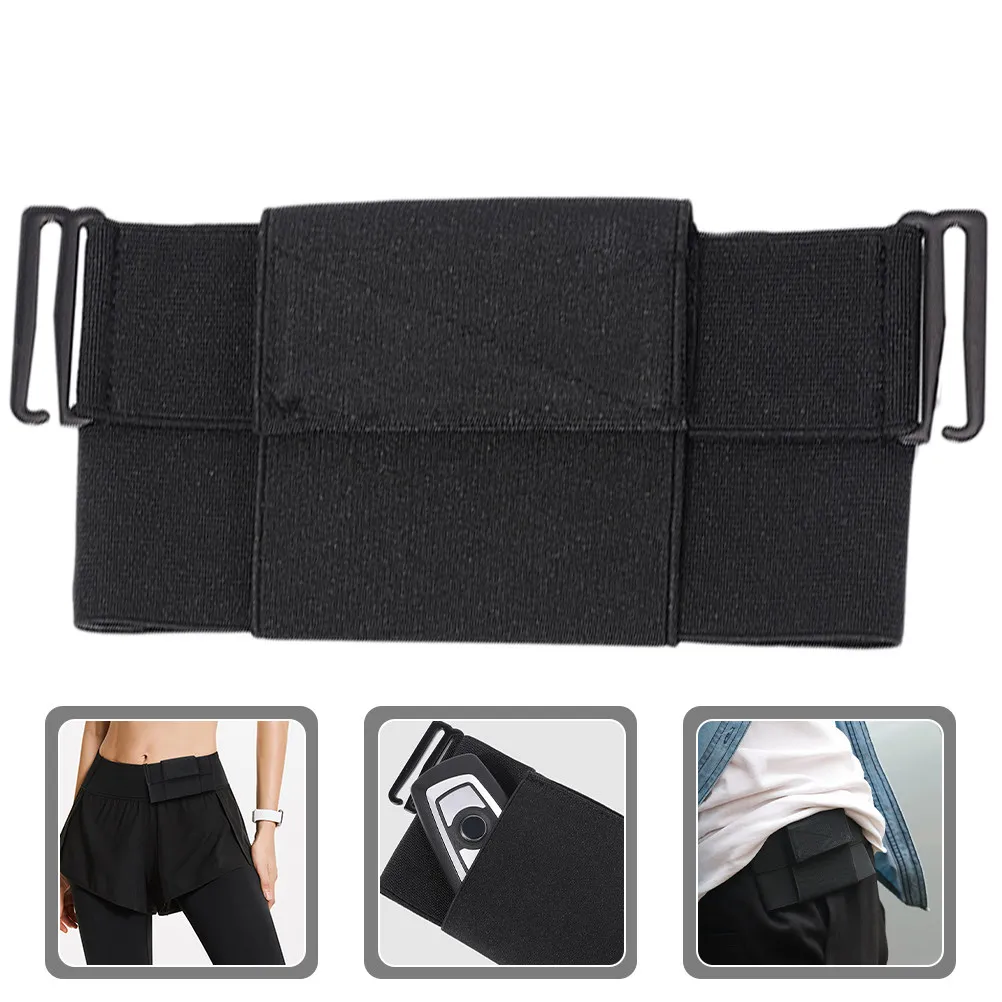 

Sports Mobile Wallet Waterproof Nylon Waist Bag Running Fanny Pouch Lightweight Casual Outdoor Camping Phone Storage Bag Mens