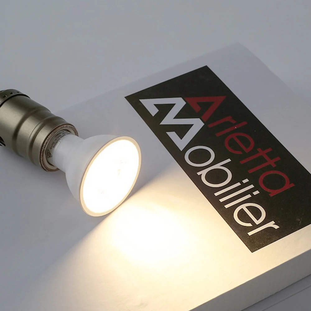 LED Lamp GU10 MR16 E27 E14 220V LED Spotlight 6W LED Downlight Ceiling Light Lampara LED Bulb Energy Efficient Warm White Light