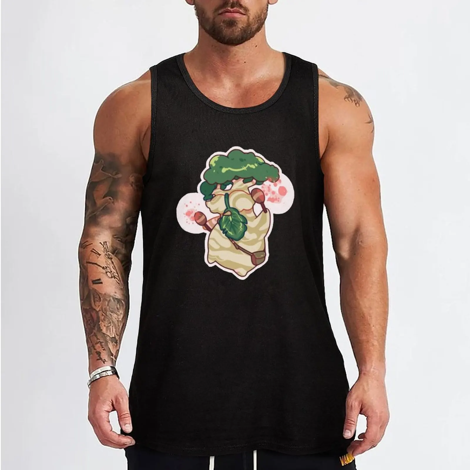 Hetsu Tank Top sleeveless shirt man gym t shirts Japanese t-shirt