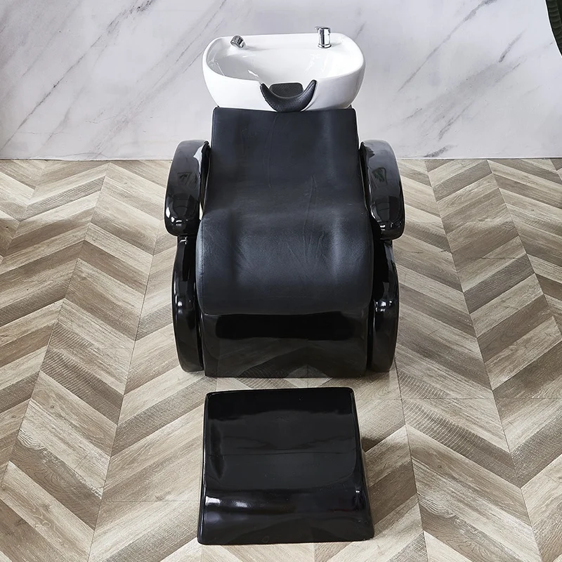 

Modern Beauty Salon Furniture Shampoo Chair Hair Washing Unit for Barber Shop