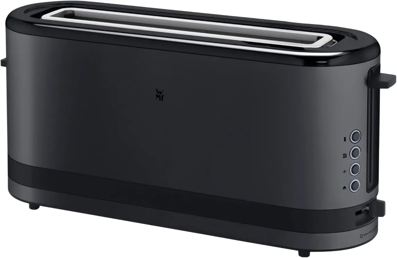 WMF Küchenminis Langschlitz Toaster 2 Scheiben mit Brötch Topfsatz, Toaster schmal, XXL,
