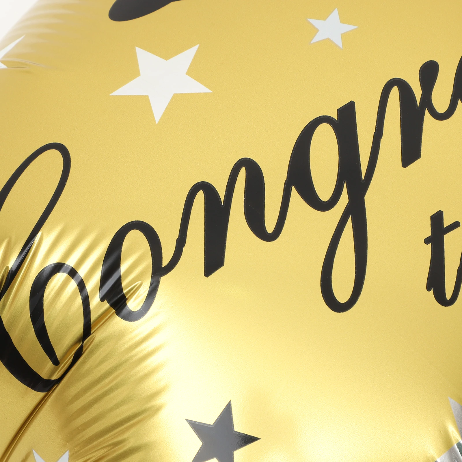 

6 Pcs Aluminum Film Balloon Congrats Cap Grad Party Supplies Decoration Graduation Hat Balloons for Decorations Table