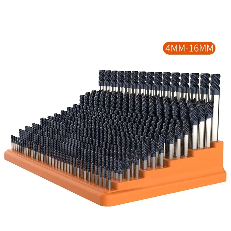 Router bit collecting box ER16 ER20 ER32 collets storage rack milling cutter plastic storage case cnc machine parts