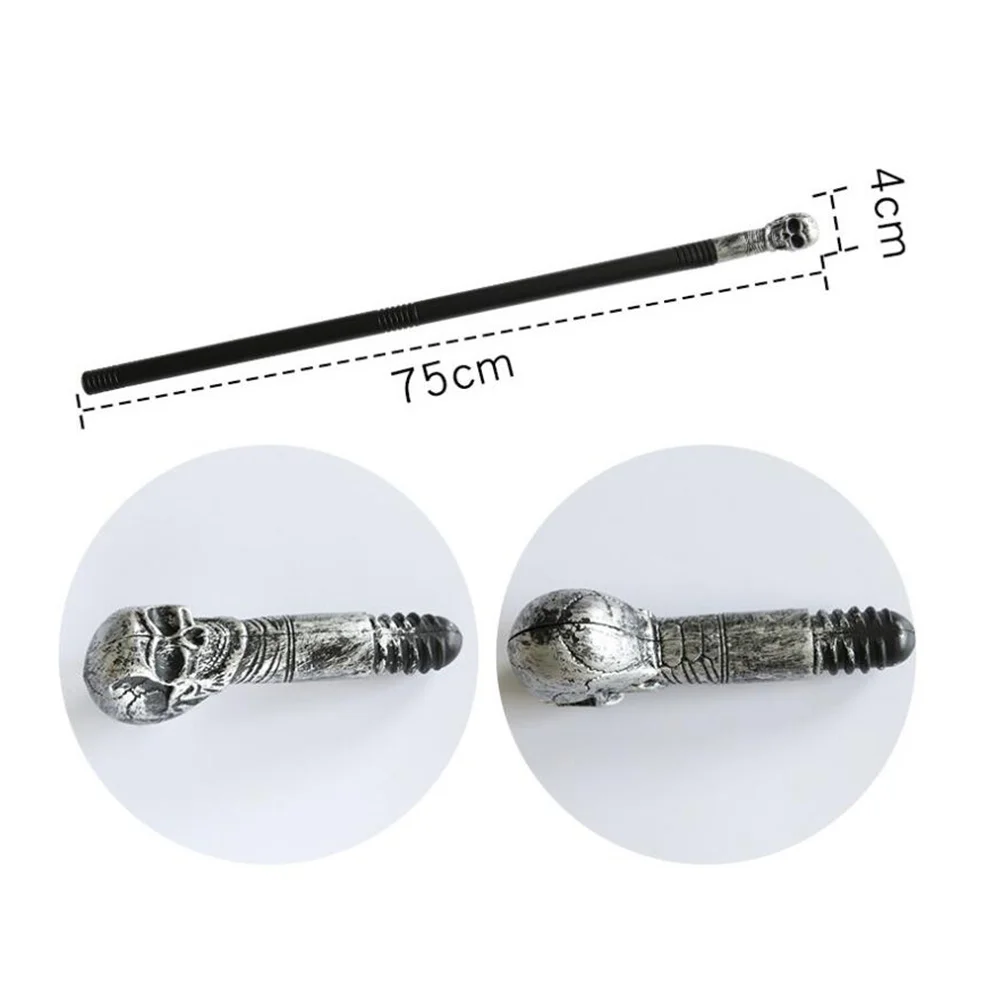 Akcesorium - Scepter do kostiumu na imprezę, dla dorosłych, unisex, na Halloween, rekwizyt na imprezę.