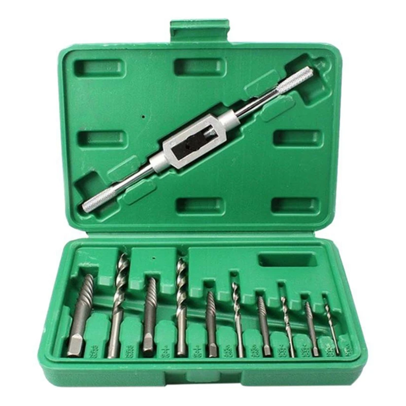 E5BE Easy Out Broken Lug Nut Extraction Socket Set Damaged Screw Extractors 3mm-10mm Broken Heads Screw Extractors Damaged