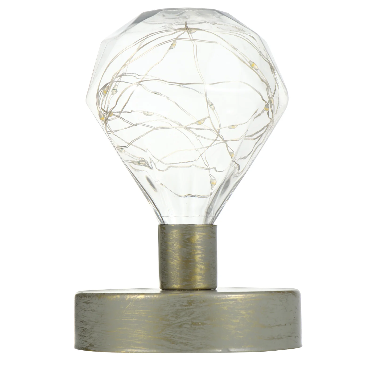 

1pc Nordic Style Lighting Decoration LED Home Decorative Night Lamp Bedroom Copper Wire Wireless Portable Desktop Garden Terrace