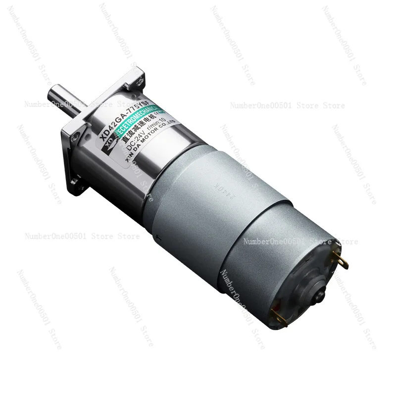 

12V 24V DC Gear Motor Adjustable Speed Reversible Rotation High Torque Miniature Electric Motor