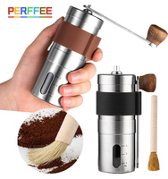 Coffee Grinder Manual Stainless Steel Portable Mini Handmade Coffee Bean Grinder Professional Coffee Tool Coffee Accessories