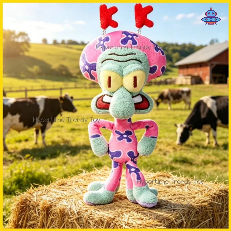 

New Hot X11 SpongeBob Doll Squidward One Day Series Blind Box Cute Plush Pendant Trendy Toy Surprise Mystery Box Gifts