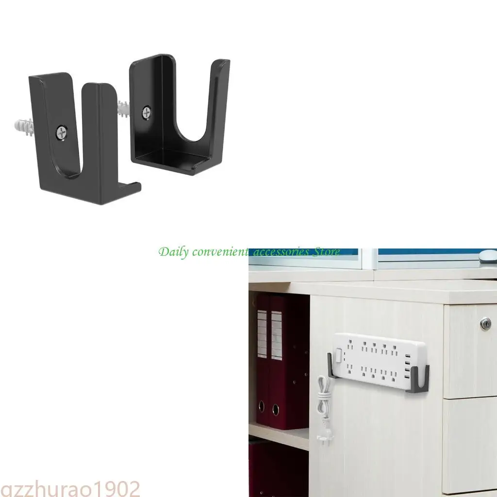 

97QB Versatile Wall Power Strips Holder For Tablets Smartphones In Any Room Offices