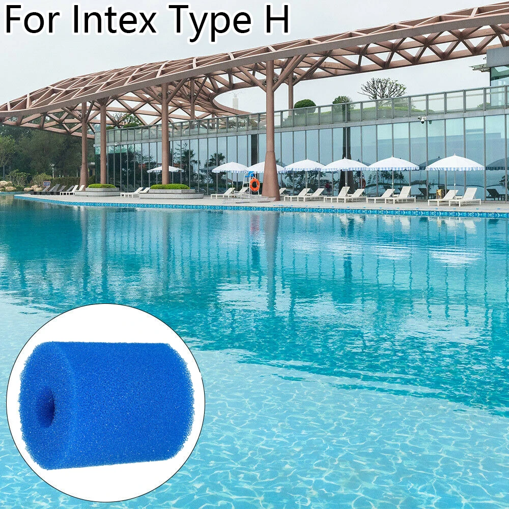 Washable Reusable Swimming Pool Filter Sponge For Intex Type H Filter Foam Sponge Cartridge Swimming Accessories For Intex pool