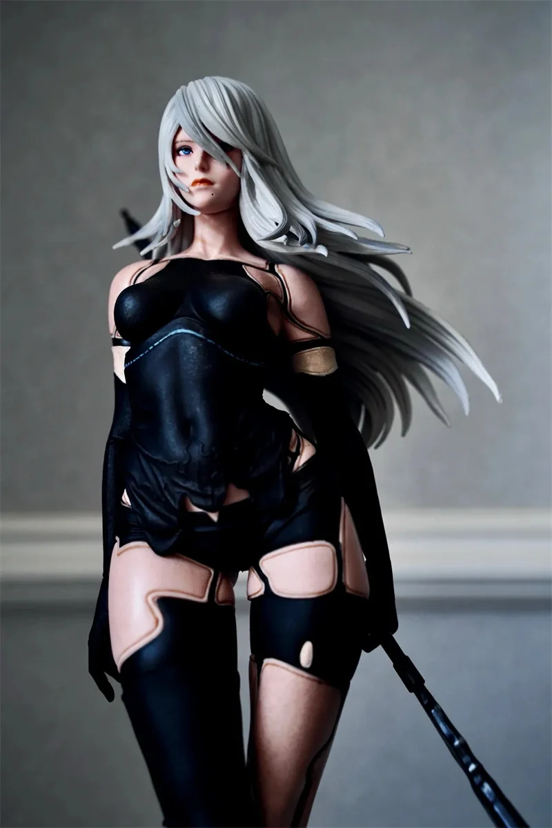 48cm Play Arts Kai Nier:Automata 2 Type B 2b Action Figure Deluxe Edition Movable Pvc Figure Model Toys Joint Movable Doll Gift