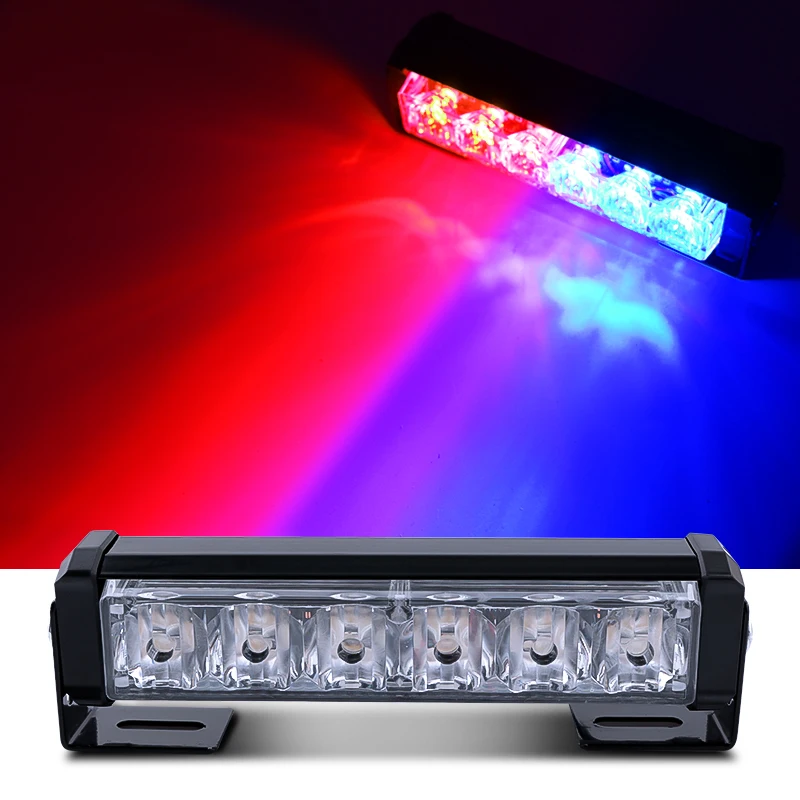 Motorcycle Warning LED Flashing Brake Refit Tail Iight Night Safety Signal Anti Rear Collision Ultra Bright Driving Color