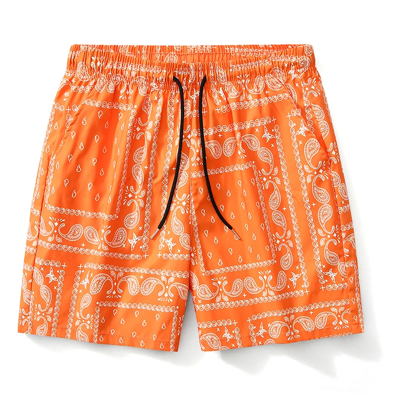 Nieuwe ManThin Stijl Sneldrogende Casual Shorts Buiten Losse Beweging Vijf Kwart Broek Zomer Effen Ijs Zijde Strand Shorts Man