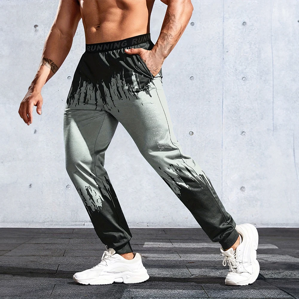 

Summer Stretch Mens Camouflage Sweatpants Casual Outdoor Running Training Fitness Pants Quick Dry Gym Jogging Mens Sweatpants