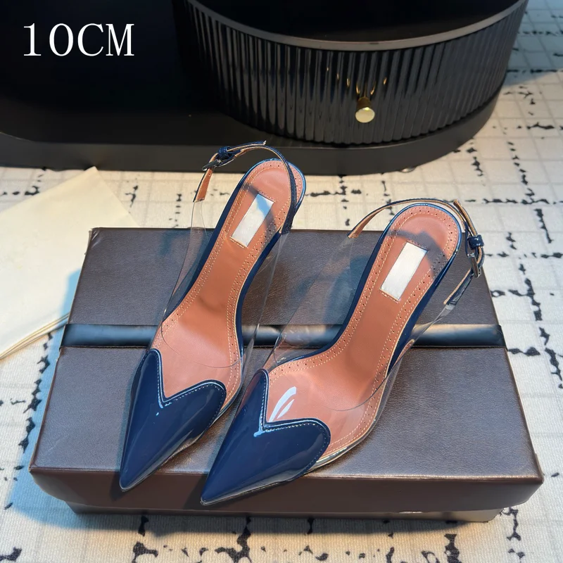 Deep Blue 10CM Heel