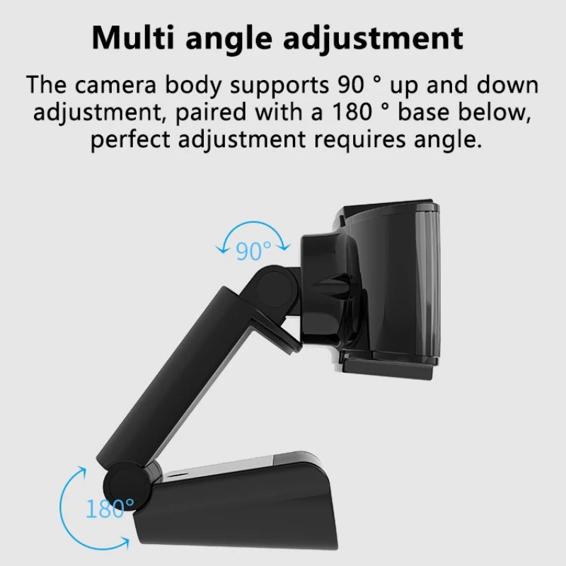 Auto Focus 4K Webcams Computer Camera with Microphone for Live Streaming/Video Calling/Conference 8MP PC Laptop USB Web Cam