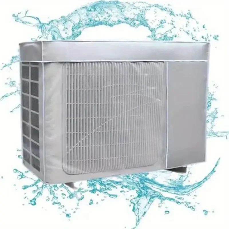 Housse anti-poussière pour climatiseur, housse d'unité extérieure pour Machine à suspendre, bouclier d'unité ca, entretien cvc, ajustement confortable, tissu durable