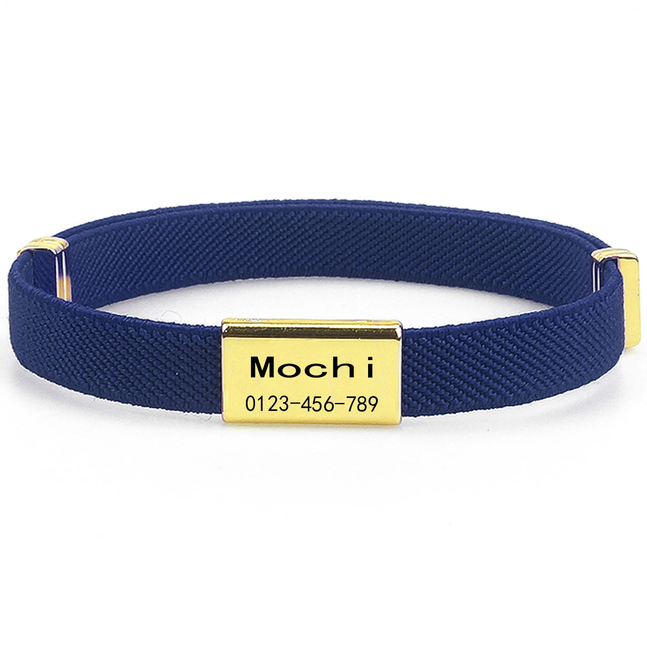 Modisches, anpassbares Katzenhalsband mit graviertem Namensschild, verstellbar, abtrünniger Kätzchen-Halskette für kleine Hunde, Haustier-ID, kratzfest – Detail 25