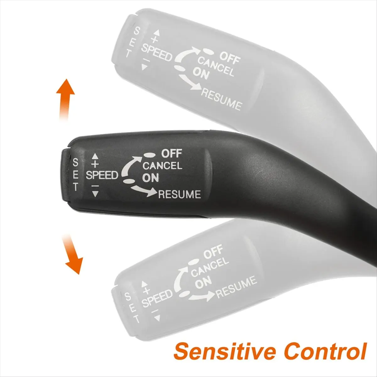 #12O Turn signal switch,Cruise Control Switch for Audi A4 B6 B7 2000-2009 8E0953521D MSW003 (Black) 4