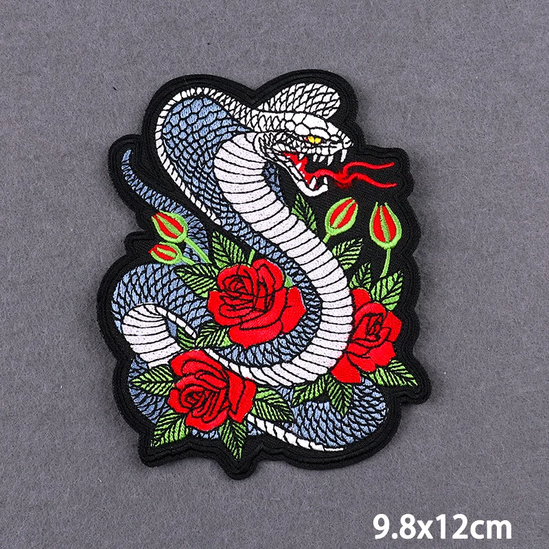 Motorcycle Embroidery Patches For Clothes LIVETORIDE Iron On Patches Thermoadhesive Patch For Clothing Eagl Applique Stickers