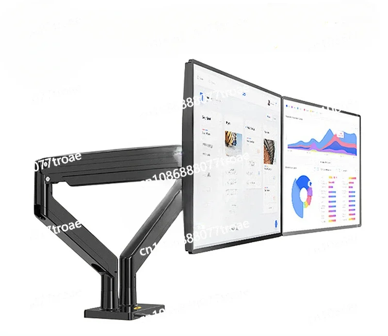 NB Dual-screen Monitor Bracket Universal Telescopic Rotating Frame Display Computer Bracket Arm G32