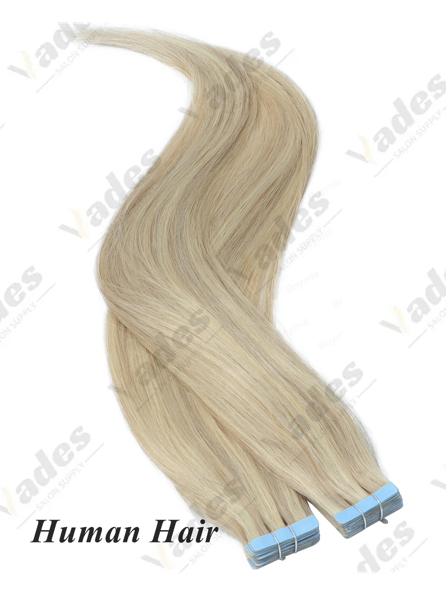 

Лента для наращивания волос Лента для наращивания человеческих волос Уток из искусственной кожи Бесшовная лента для волос 16-22 дюйма Машинная лента Remy Ins для женщин