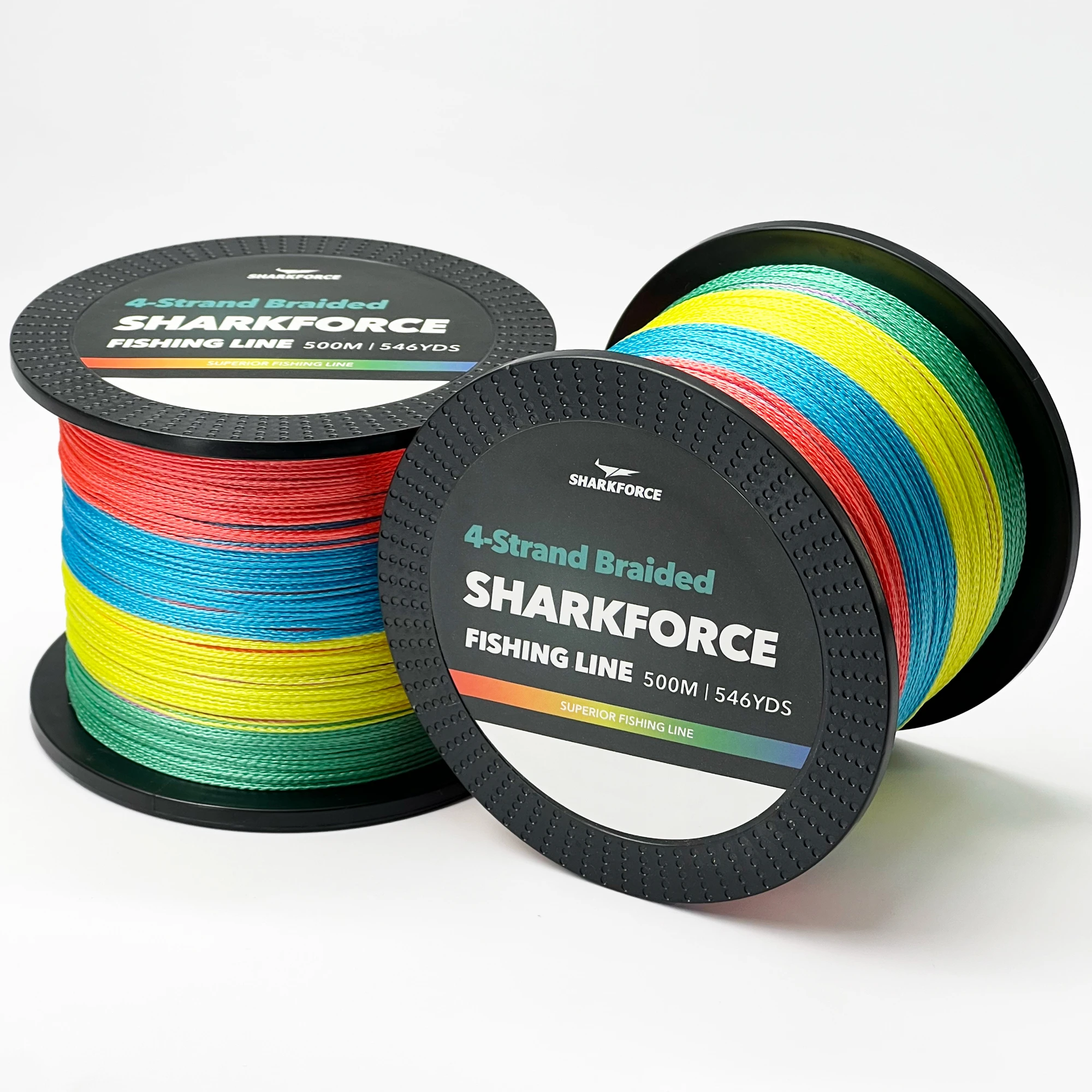 

Ультрапрочная плетеная рыболовная леска из полиэтилена, 500 м/546 ярдов, разноцветная - 4-жильная, устойчивая к истиранию, для плавных дальних забросов, сверхпрочная