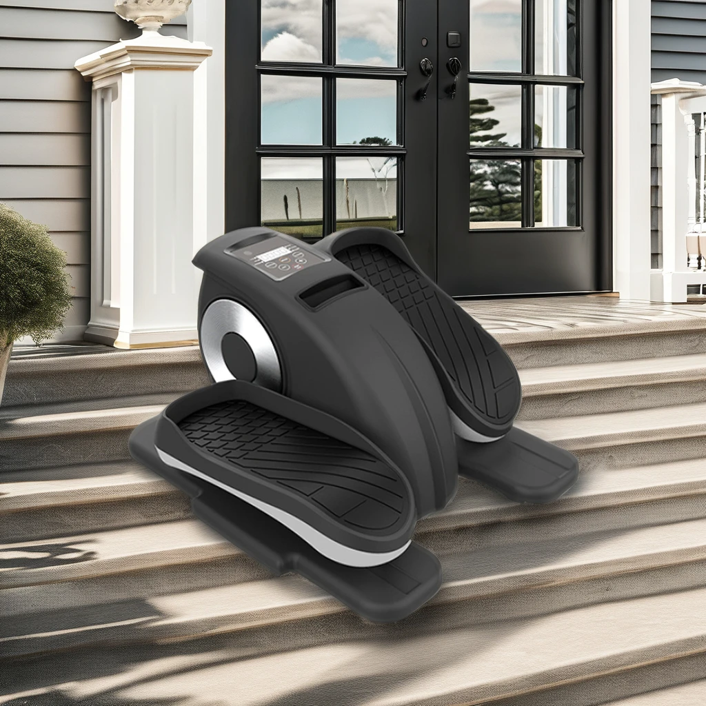 

Portable Electric Pedal Large Remote Control Exerciser Seated Manual Method Trainer Seated Elliptical Machine Stair Steppers 11