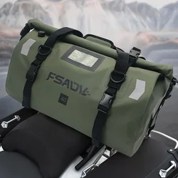 The NEW 40L 66L Travel Motorcycle Tail Bags handbag Long-distance Backpack 6 Level Waterproof Large Capacity Motorcycle Bag