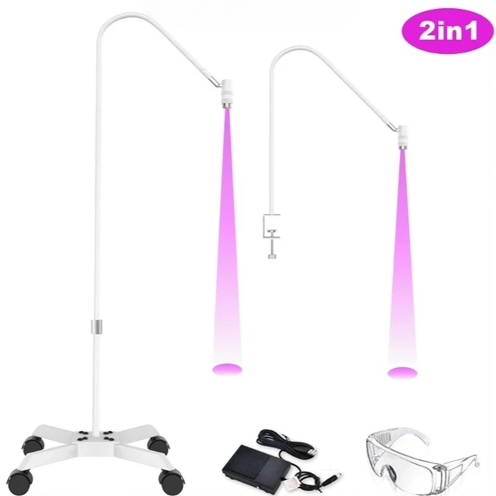 

6W High Power UV Lamp Eyelash Glue Cure LED Lamp Rolling 2in1 USB Eyelash Extension Lamp Beauty Polish Gel Fast Dryer UV Light