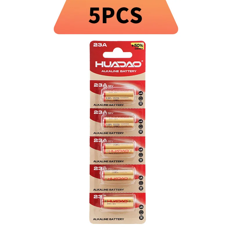 12V 23A 27A Alkaline batterij Langdurig vermogen, 5-60PCS Set voor afstandsbediening Deurbel Speelgoed Zaklamp Garage, A23 E23A K23A L1028