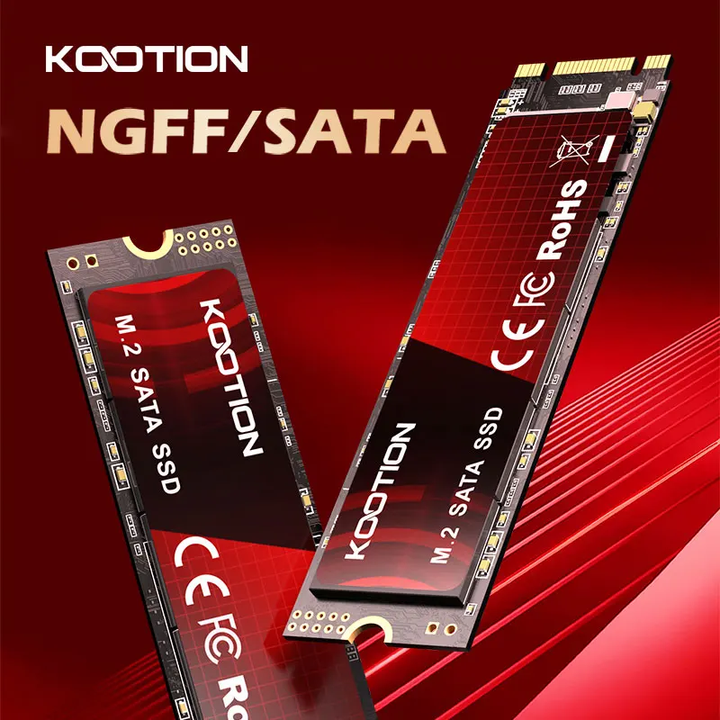 KOOTION X13 SSD M2 NGFF SATA 512GB 256GB HDD M.2 SSD HDD disco duro Internal Solid State Drive Hard Disk for Laptop Desktops