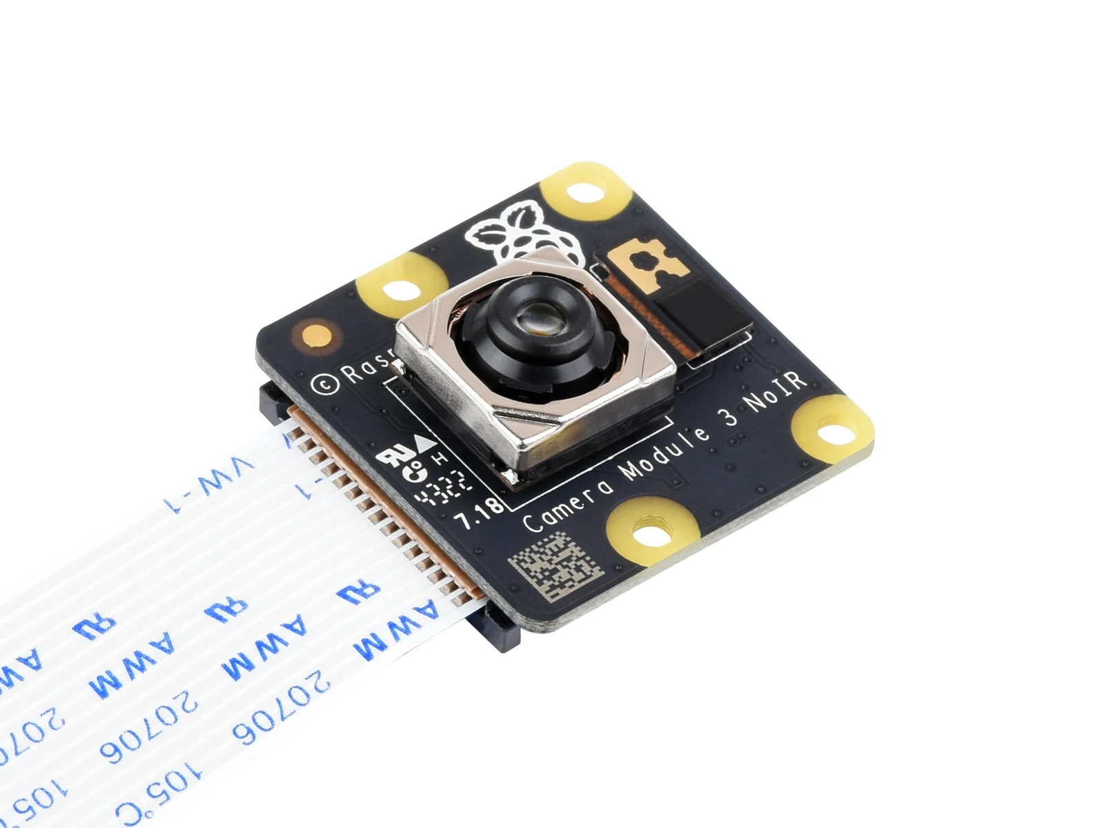 

Raspberry Pi Camera Module 3, 12MP high resolution, Auto-Focus, IMX708, FOV and Night Vision function