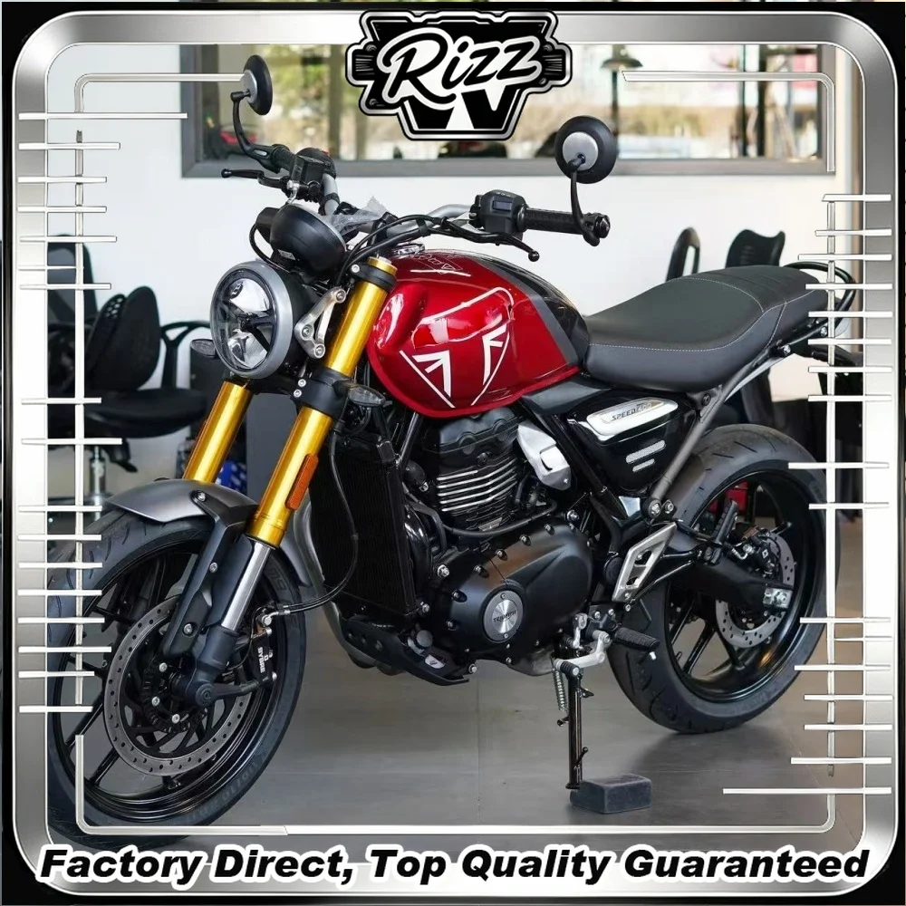 FOR Handlebar Rearview Mirrors for Speed400 Street Triple765 1200RS Vehicle-Specific M10 Left-Hand Matched to Original Factory