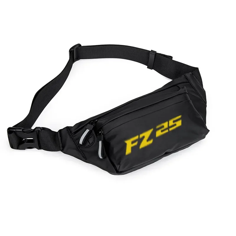 For  FZ25 FZ 25 LOGO Men Waist Pack Belt Hip Bum Slant back bag Chest Bag Male Motorcycle Riding Antitheft Purse