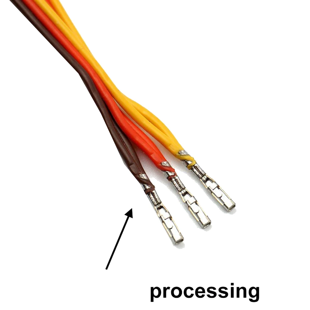 JR/Futaba Style Servo 1 à 2 Y SFP Câble Mathiateur Mâle à Femelle, Fil d'Extension pour Modèles RC 7cm, 5 Pièces