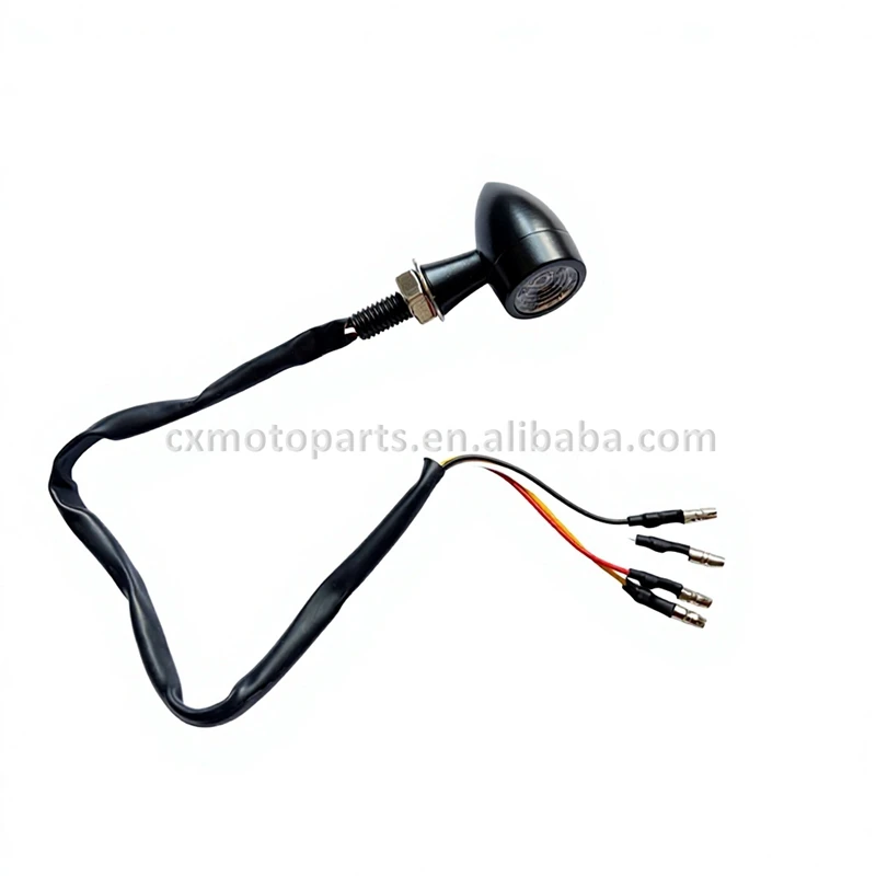 Europe Certificates E MARK mini LED 3 in 1 Motorcycle Turn Signal Light Indicators Rear Brake Taillight Blinker Winker Lamp