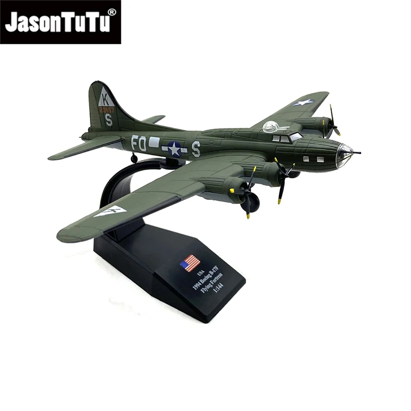 JASON TUTU 1/144Scale Alloy Model Diecast Aircraft Model B-17 Bomber Drop Shipping