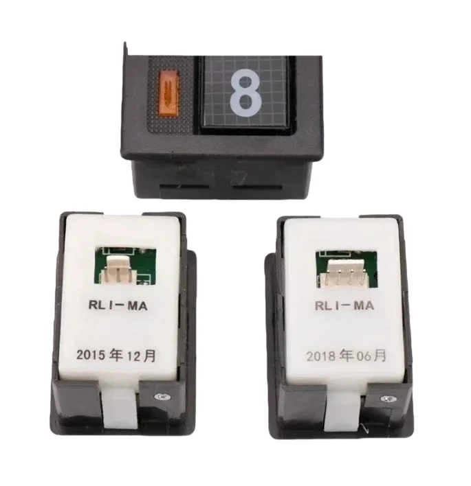 

Комплект из 5 кнопок для лифта: старые маленькие квадратные кнопки RL1-MA (трехконтактные) и VF-II (четырехконтактные), GY-A