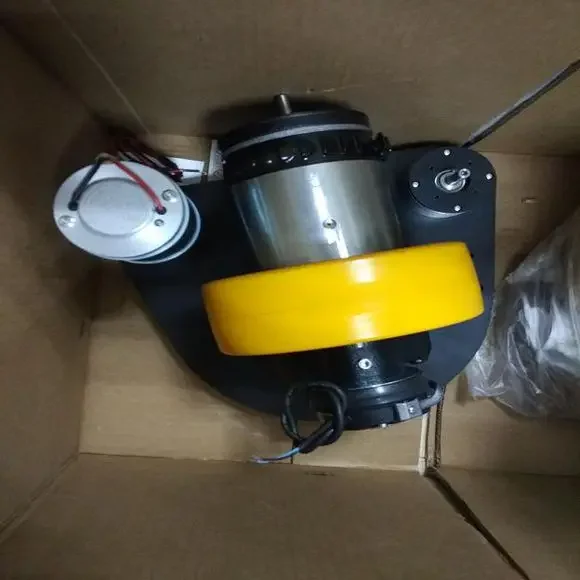 Heavy-Duty Omni-Directional AGV Wheels DC Suspension Metal Mobile Robots New Used Pallet Drive for Retail Construction