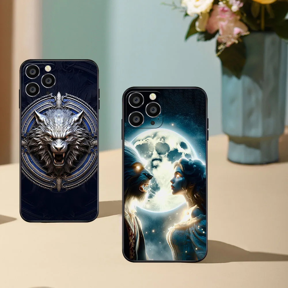 Casing lunak TV-49 Wolfman Werewolf untuk Huawei Y5P Y6 Y6S Y6P Y7 Y7A Y9 Y9A Y8P Y8S Y9S Prime