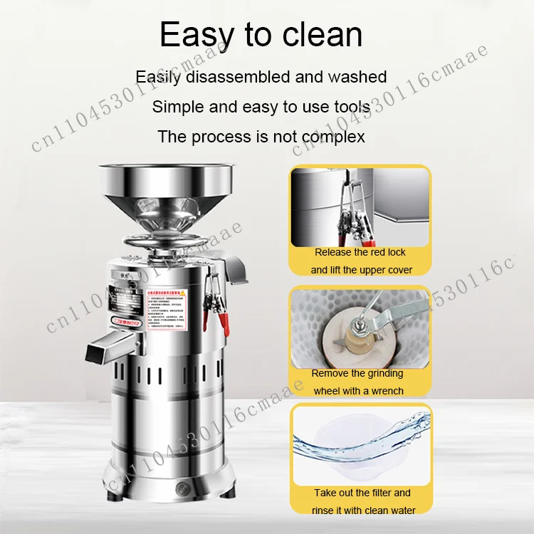 Commercial fermented tofu grinder, industrial soy milk machine