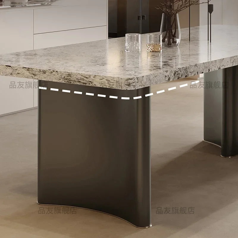 

Luxury Dining Table Modern Rooms Kitchen Room Extendable Rectangular Marble Cafe Dinning Mesa Plegable Chairs Service Oval